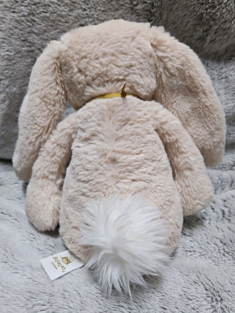 Jellycat Authentic Bashful Luxe Bunny Willow Plush Bunny – NWT – 12 Inch Soft - Picture 2 of 7